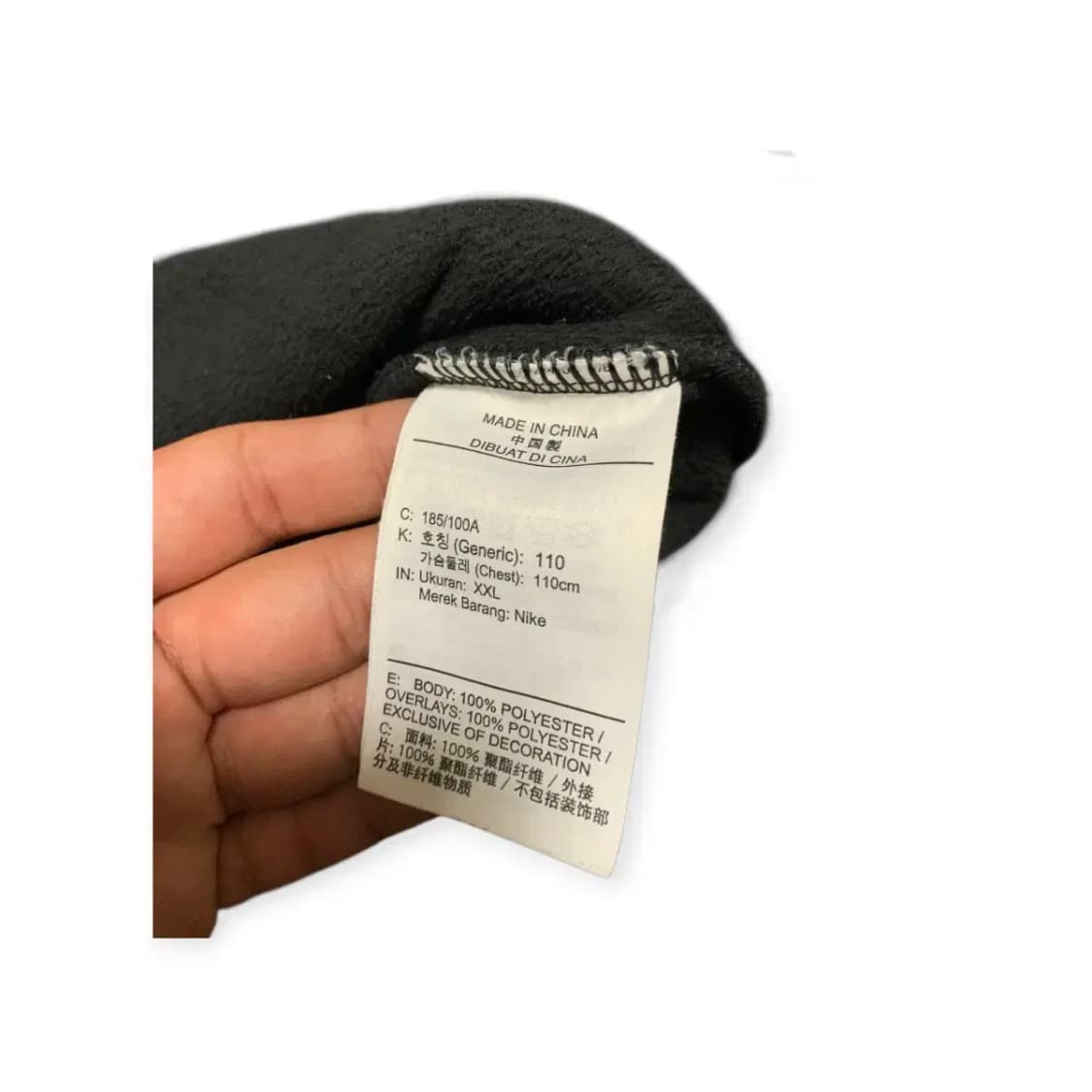 2XL)나이키 조던 블랙 플리스 베스트 조끼 후리스 경량 조끼패딩 상품이미지9