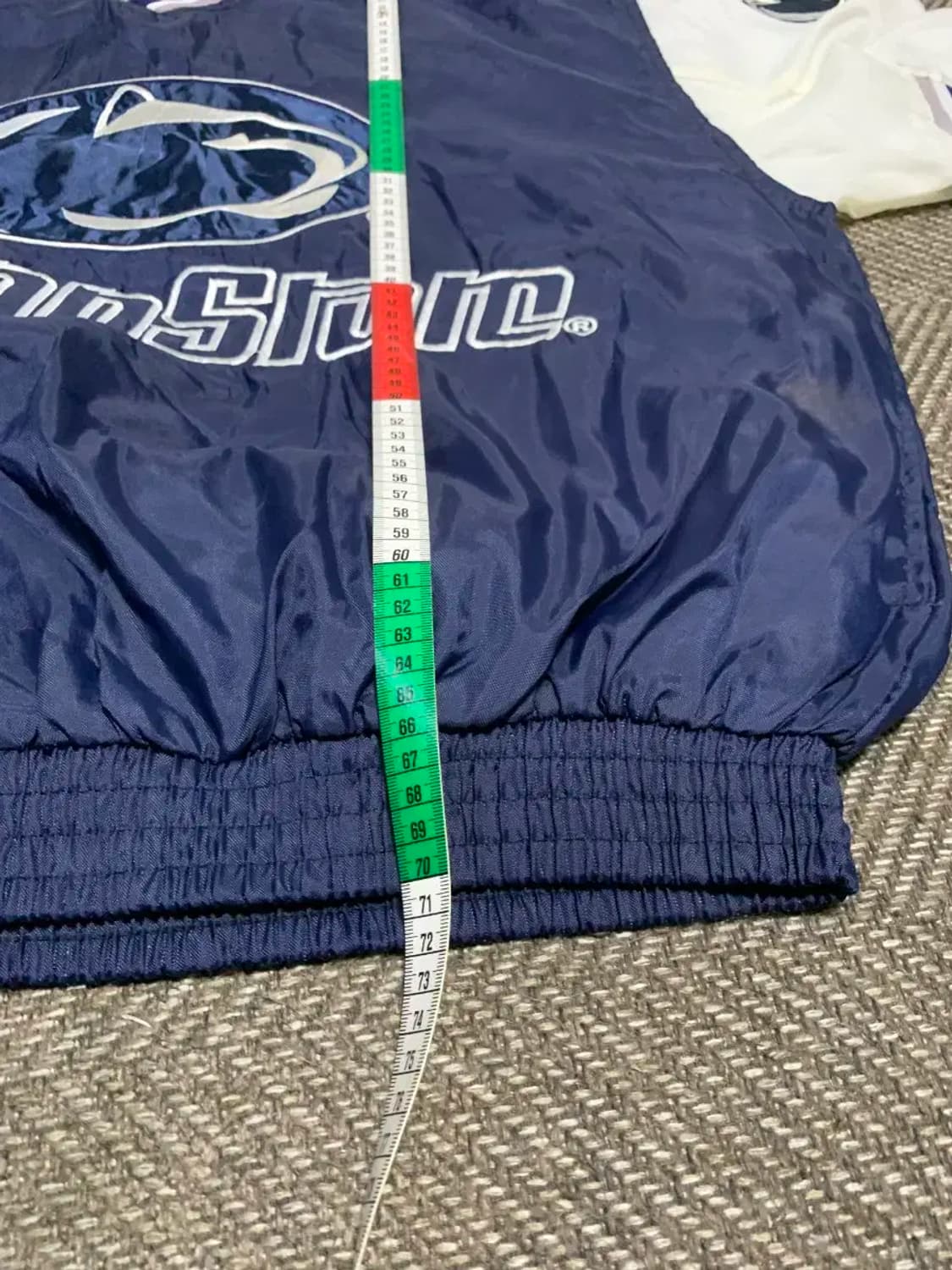 L)스타터 캐롤라이나 팬서스 나일론 웜업 브이넥  긴팔 상품이미지10