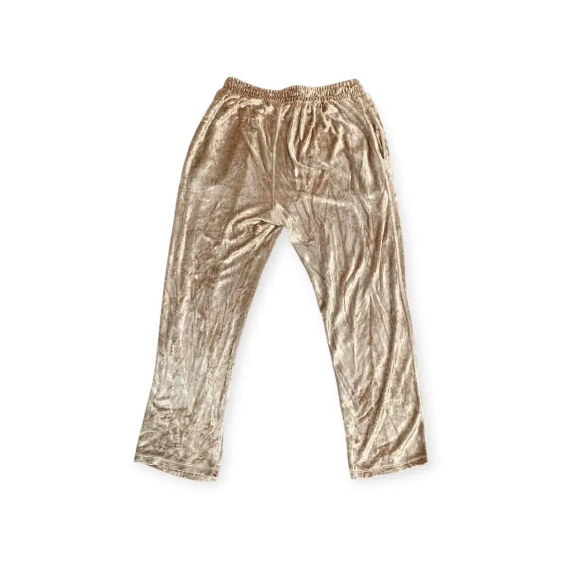 L)벨벳 밴딩 벨루어 긴바지 일자바지 고무줄바지 트레이닝복 상품이미지2