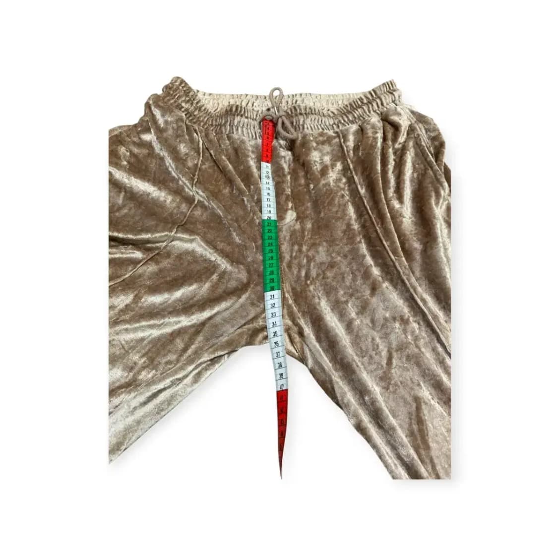 L)벨벳 밴딩 벨루어 긴바지 일자바지 고무줄바지 트레이닝복 상품이미지4