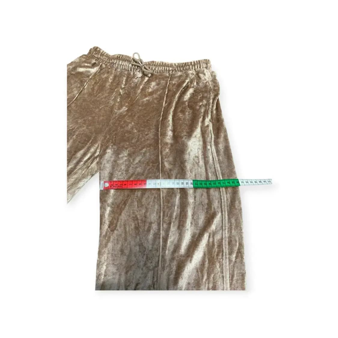 L)벨벳 밴딩 벨루어 긴바지 일자바지 고무줄바지 트레이닝복 상품이미지5