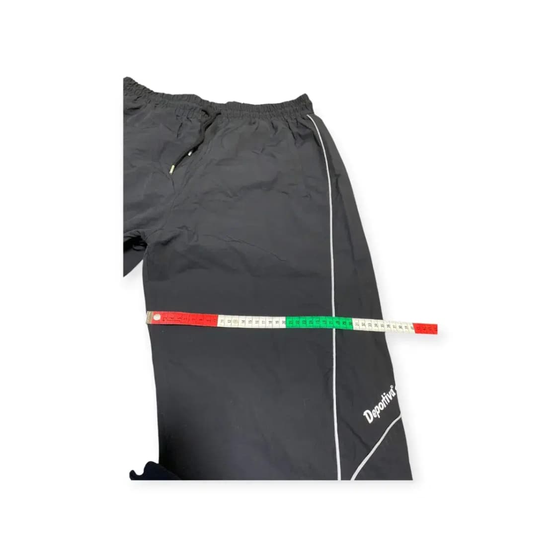3size)크럼츠x조마 블랙 라인 트레이닝바지 조거팬츠  블랙 검정색 상품이미지4