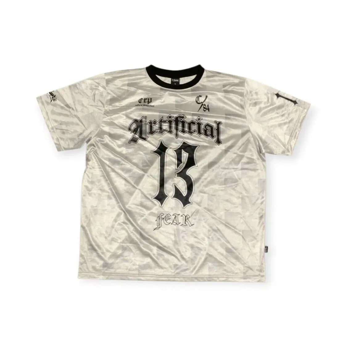XL)Artificial 13 반팔 나일론 럭비 풋볼 티셔츠 화이트 상품이미지1