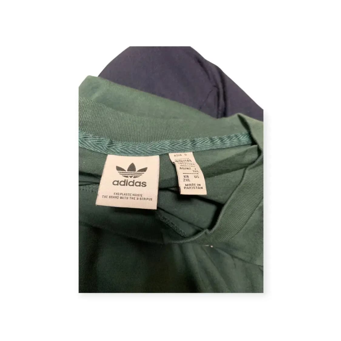 2XL)아디다스 반팔 티셔츠 다크 그린 프린팅 상품이미지6