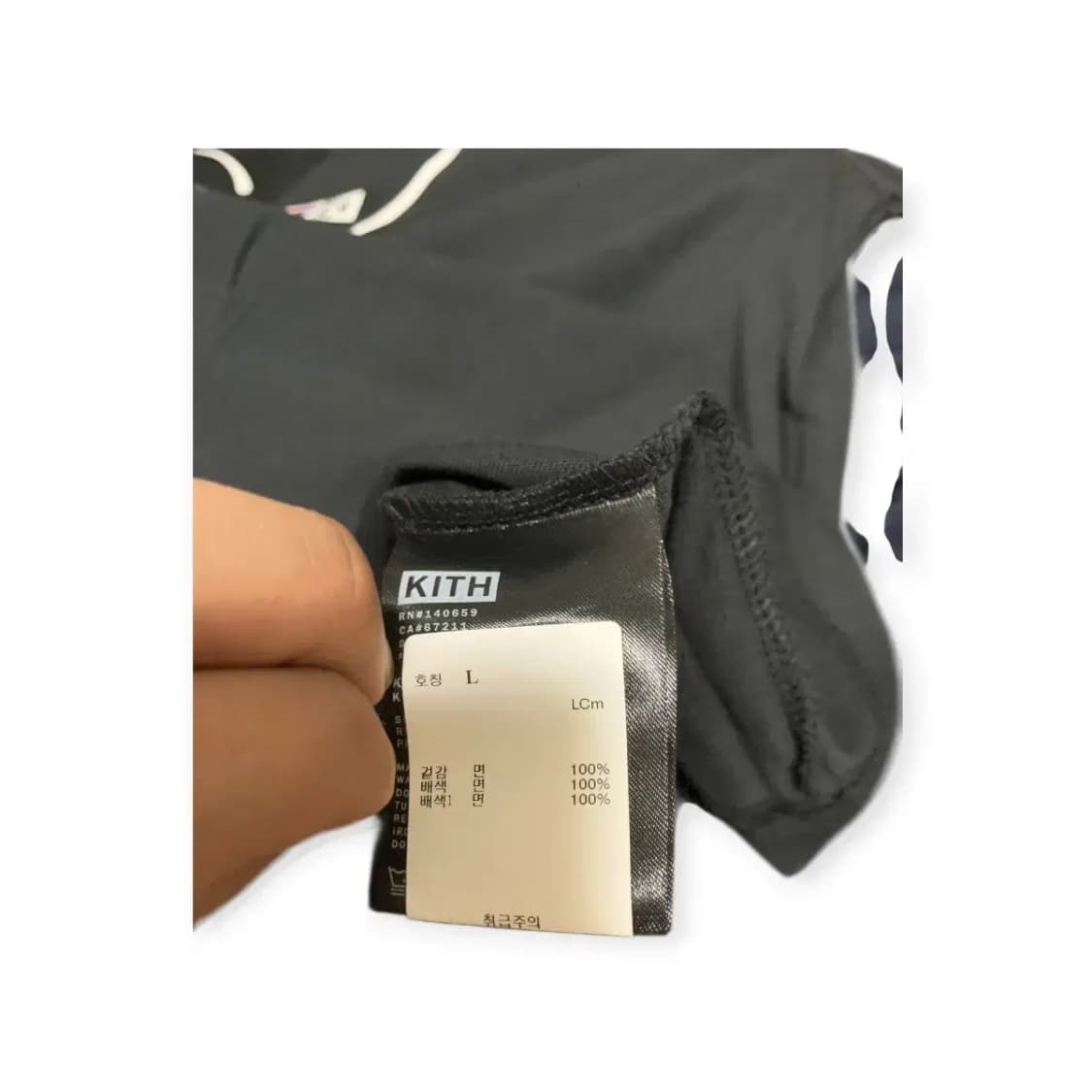 L)KITH 키스서울 반팔 티셔츠 블랙 상품이미지3