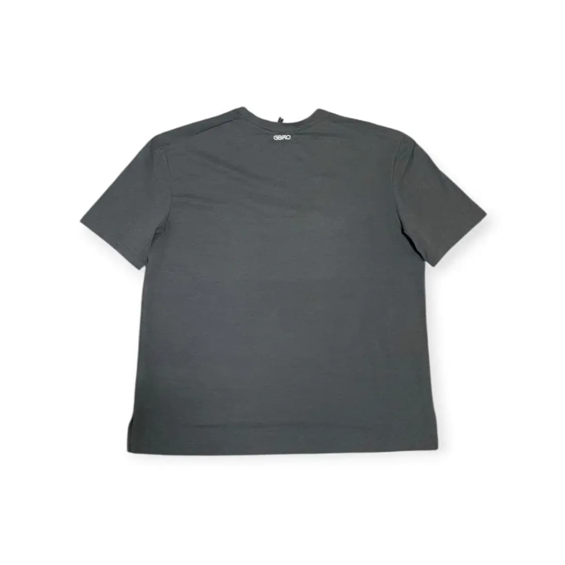 XL)GBRO 짐브로 기능성 그레이 무지 반팔 티셔츠 상품이미지2