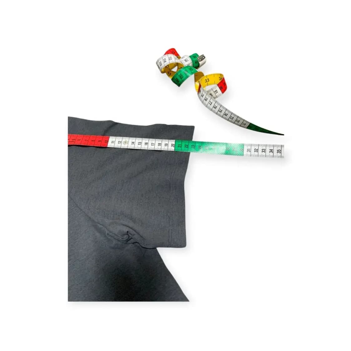 XL)GBRO 짐브로 기능성 그레이 무지 반팔 티셔츠 상품이미지5