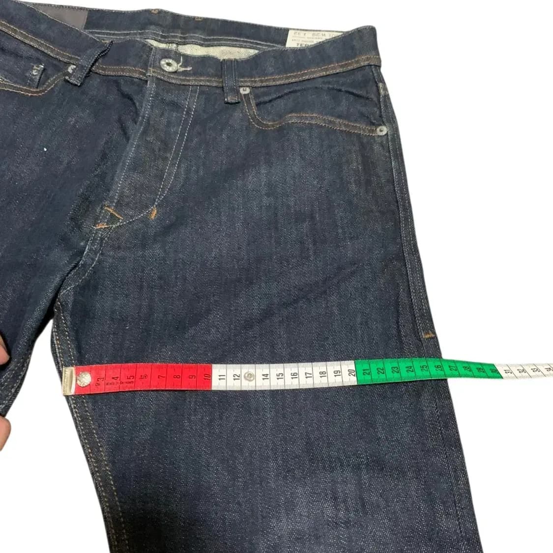 29)디젤 다크 데님 청바지 진청 워싱진 데님팬츠 일자바지 상품이미지10
