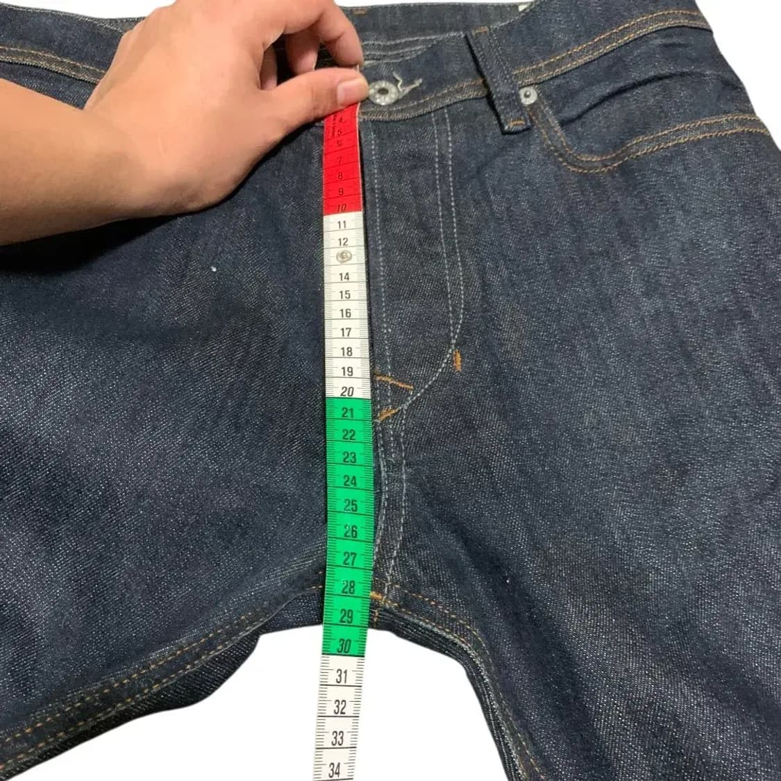 29)디젤 다크 데님 청바지 진청 워싱진 데님팬츠 일자바지 상품이미지6