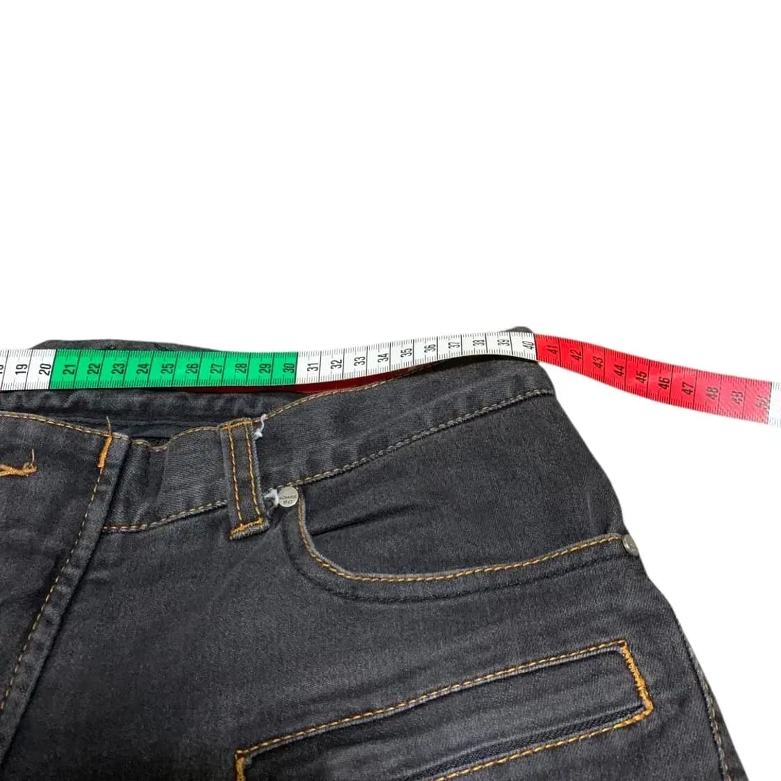 M,L)코미네 바이크진 라이더 라이딩 팬츠 블랙 바이커 남성 청바지 상품이미지9