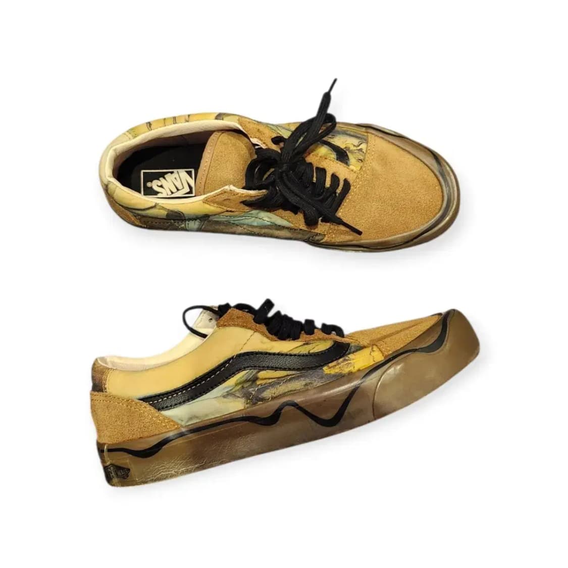 245)반스xMOMA 살바도르달리 올드스쿨 된장 낙엽 헌팅 스니커즈 상품이미지1