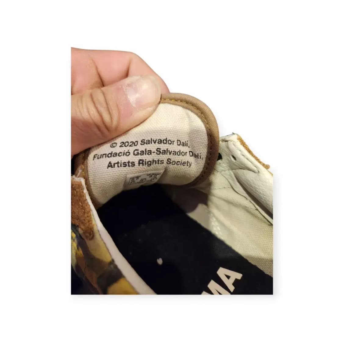 245)반스xMOMA 살바도르달리 올드스쿨 된장 낙엽 헌팅 스니커즈 상품이미지7