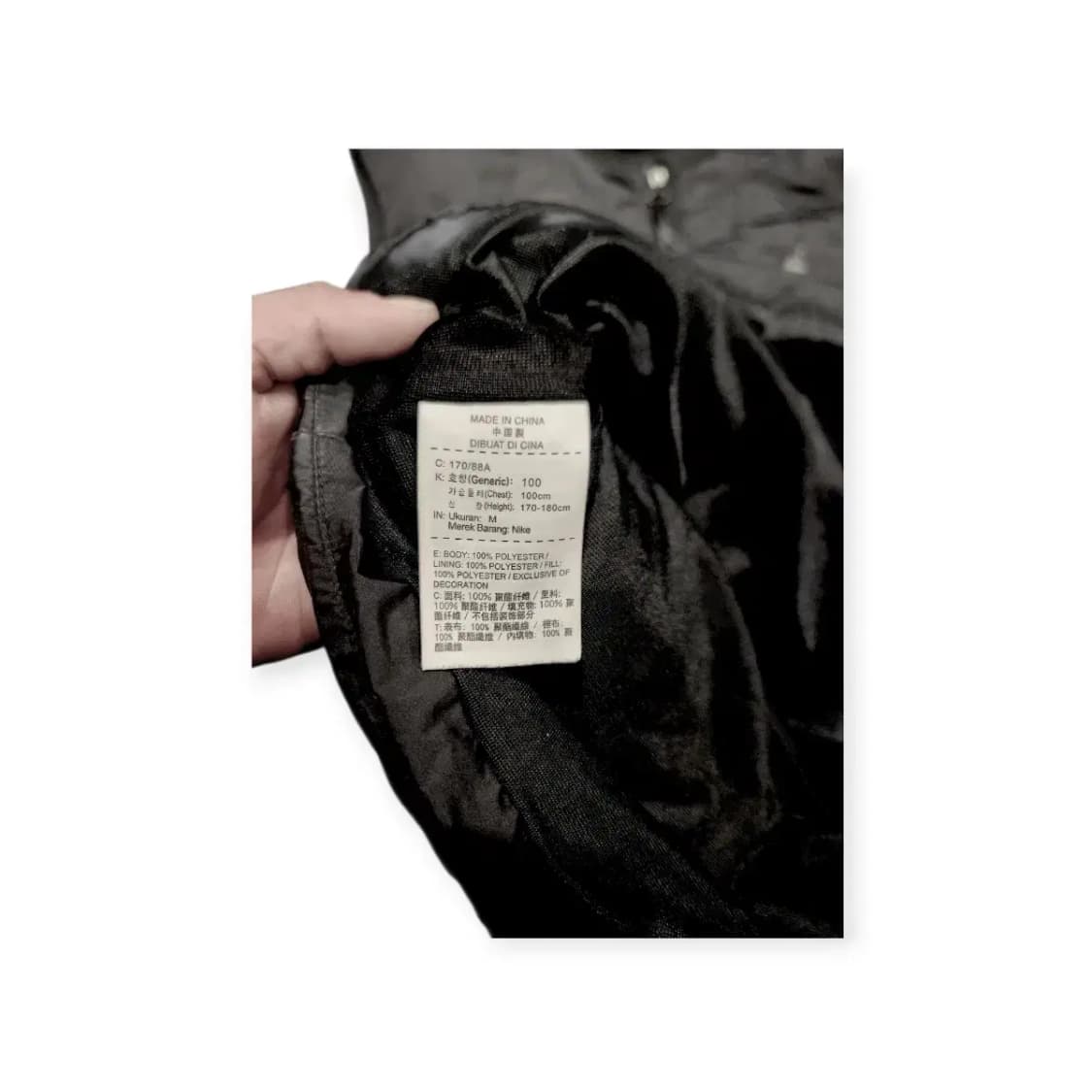 100)조던 하프집업 포켓 블랙 패딩 조끼 베스트 상품이미지5