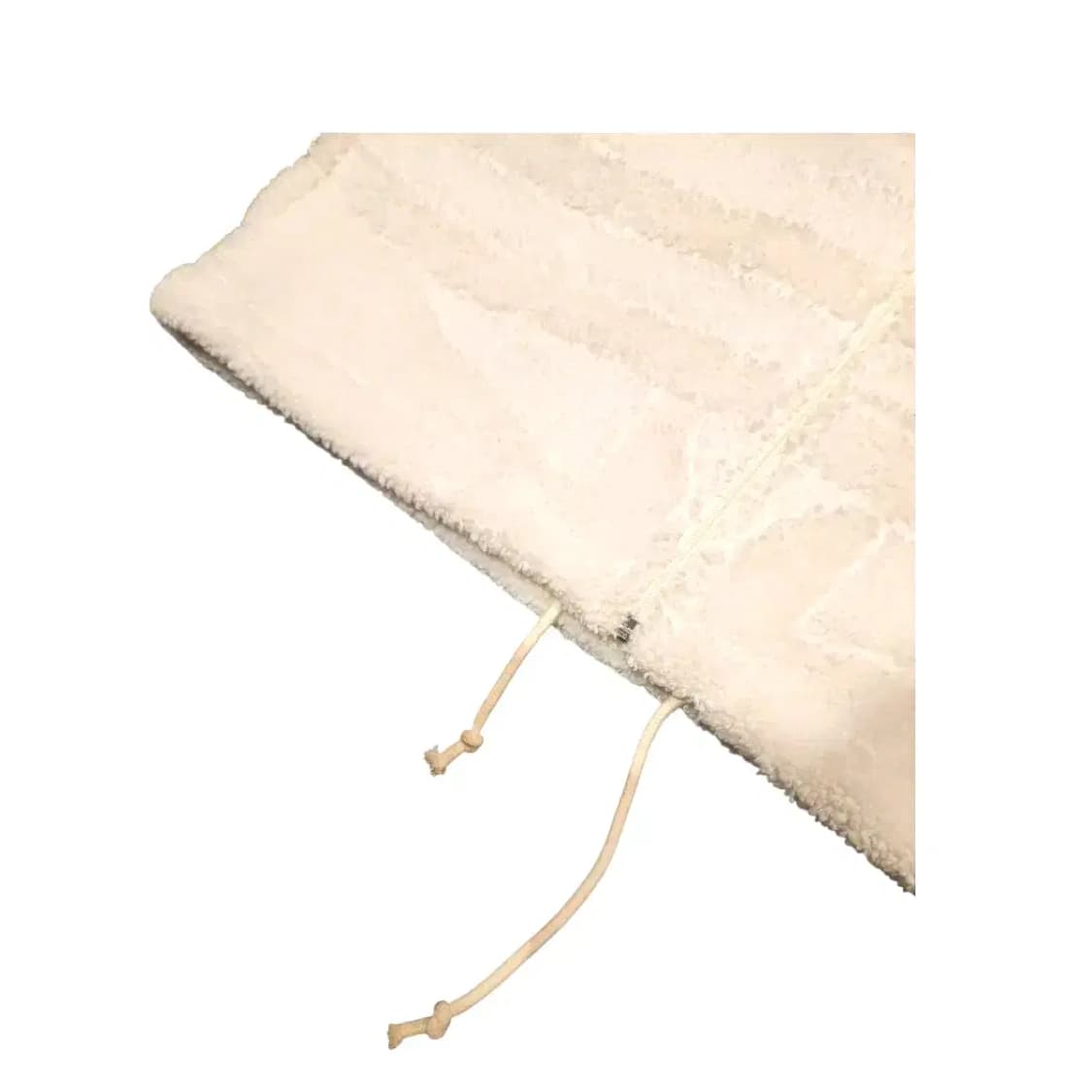 3XL)아디다스 빅트레포일 빅로고 파이어버드 아이보리색 플리스 자켓 상품이미지3