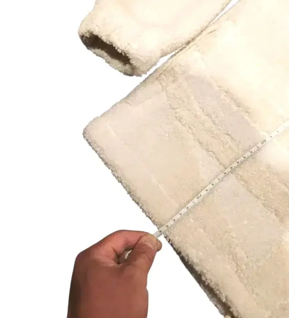 3XL)아디다스 빅트레포일 빅로고 파이어버드 아이보리색 플리스 자켓 상품이미지7