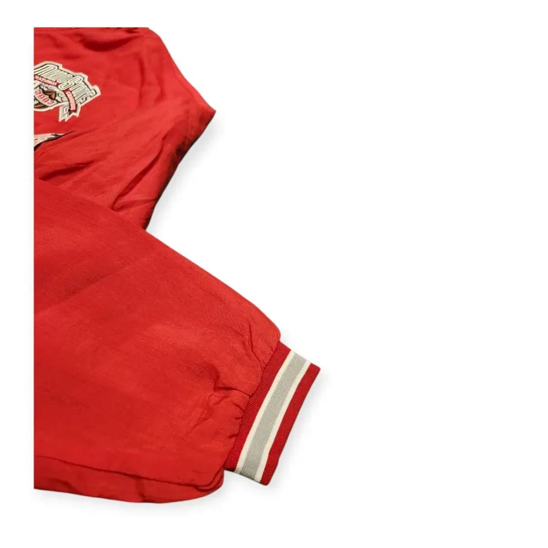 2XL)콜로세움 오하이오 주립대 레드 웜업  풀오버 윈드브레이커 상품이미지7