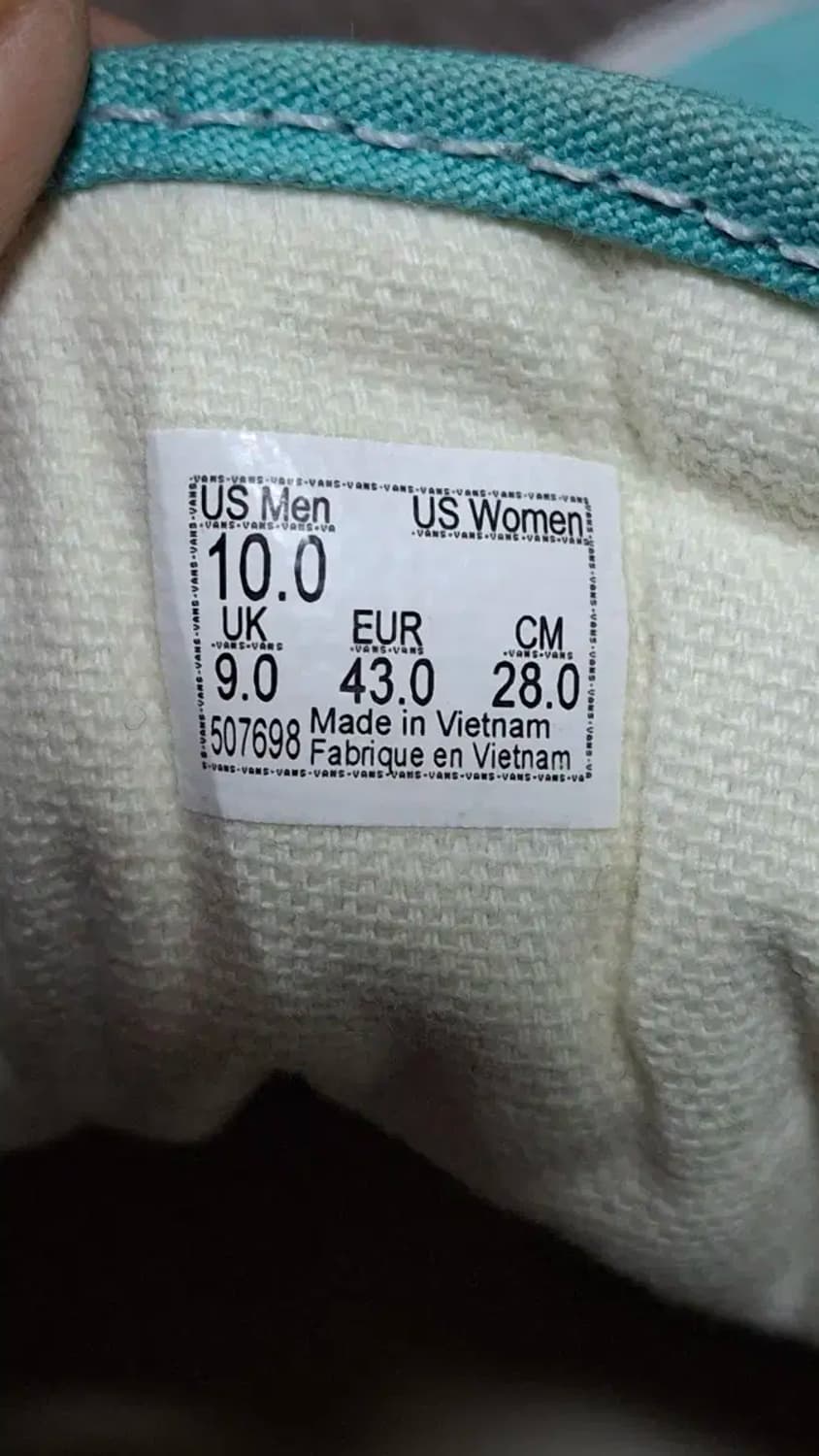 280)반스 어센틱 에라 오렌지 캔버스 스니커즈 상품이미지8