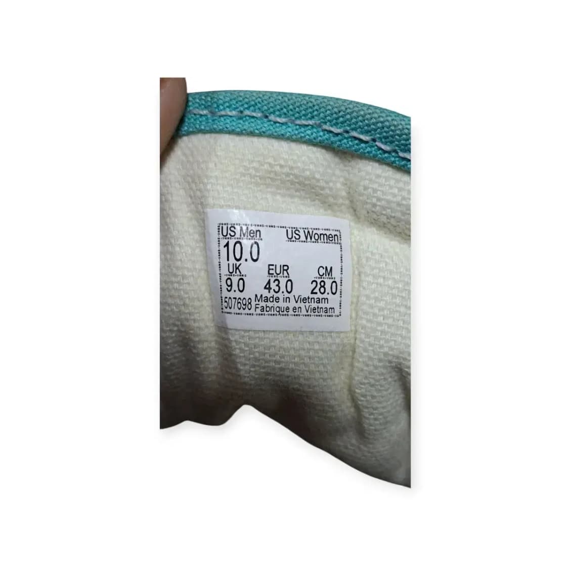 280)반스 올드스쿨 스웨이드 민트 스니커즈 상품이미지7