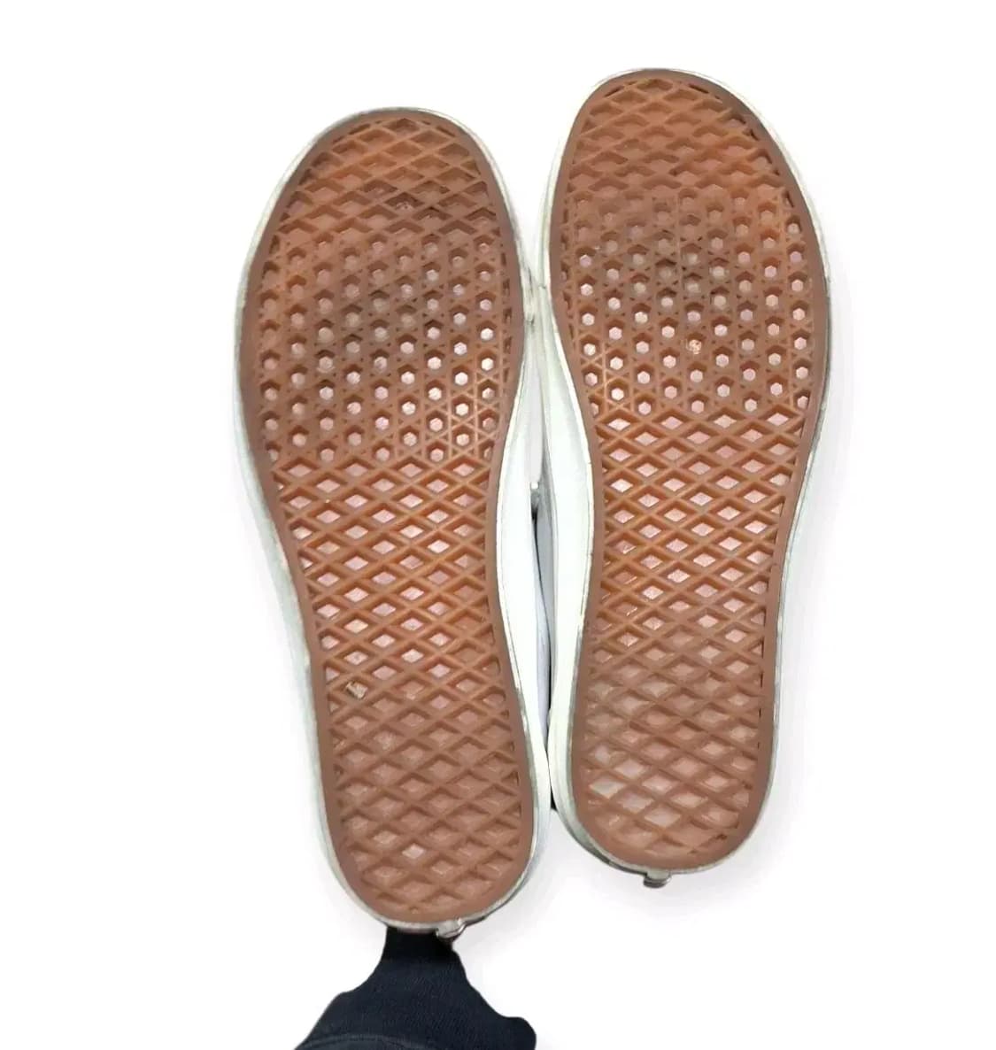 280)반스 올드스쿨 레더 그레이 화이트 스니커즈 상품이미지6