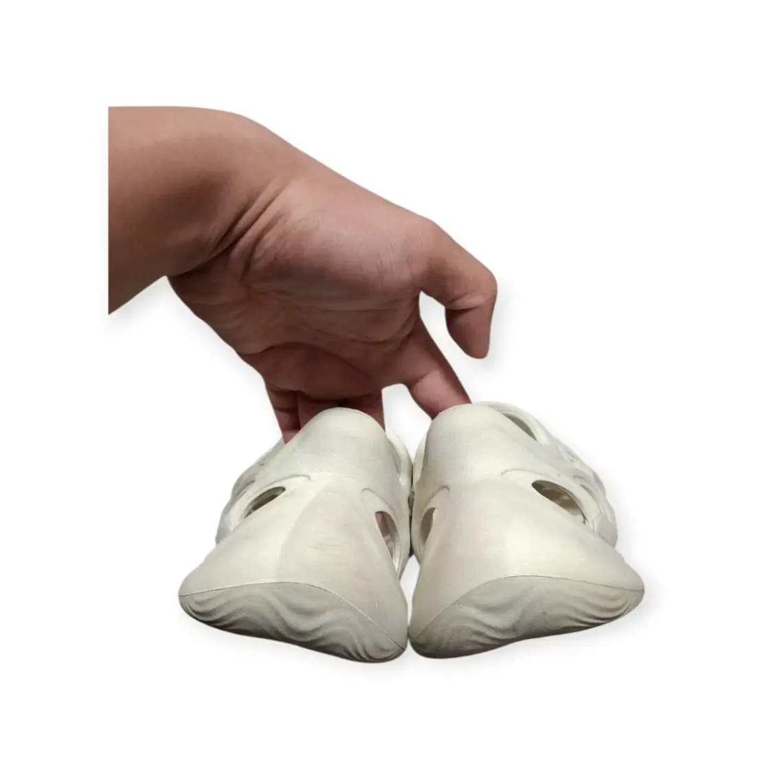 US11)아디다스 이지부스트 폼러너 샌드 화이트 상품이미지3