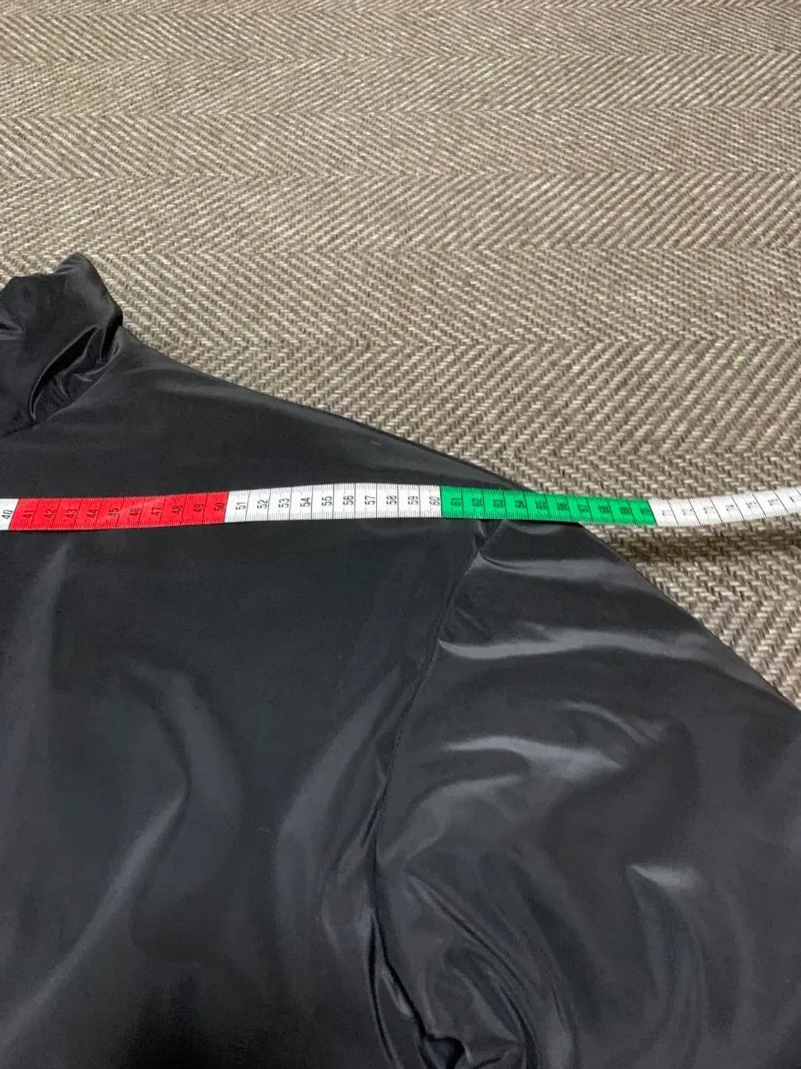 XL)블랙 패딩 무광 점퍼 숏패딩 검정색 상품이미지6