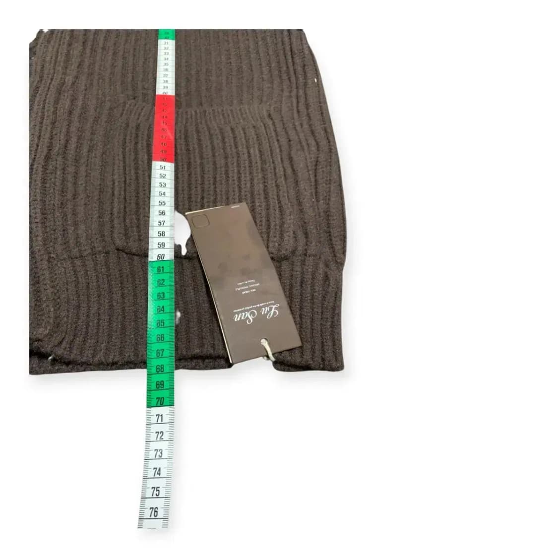 XL)Lu San 브라운 숄카라 가디건 루산 카디건 갈색 가디건 상품이미지6