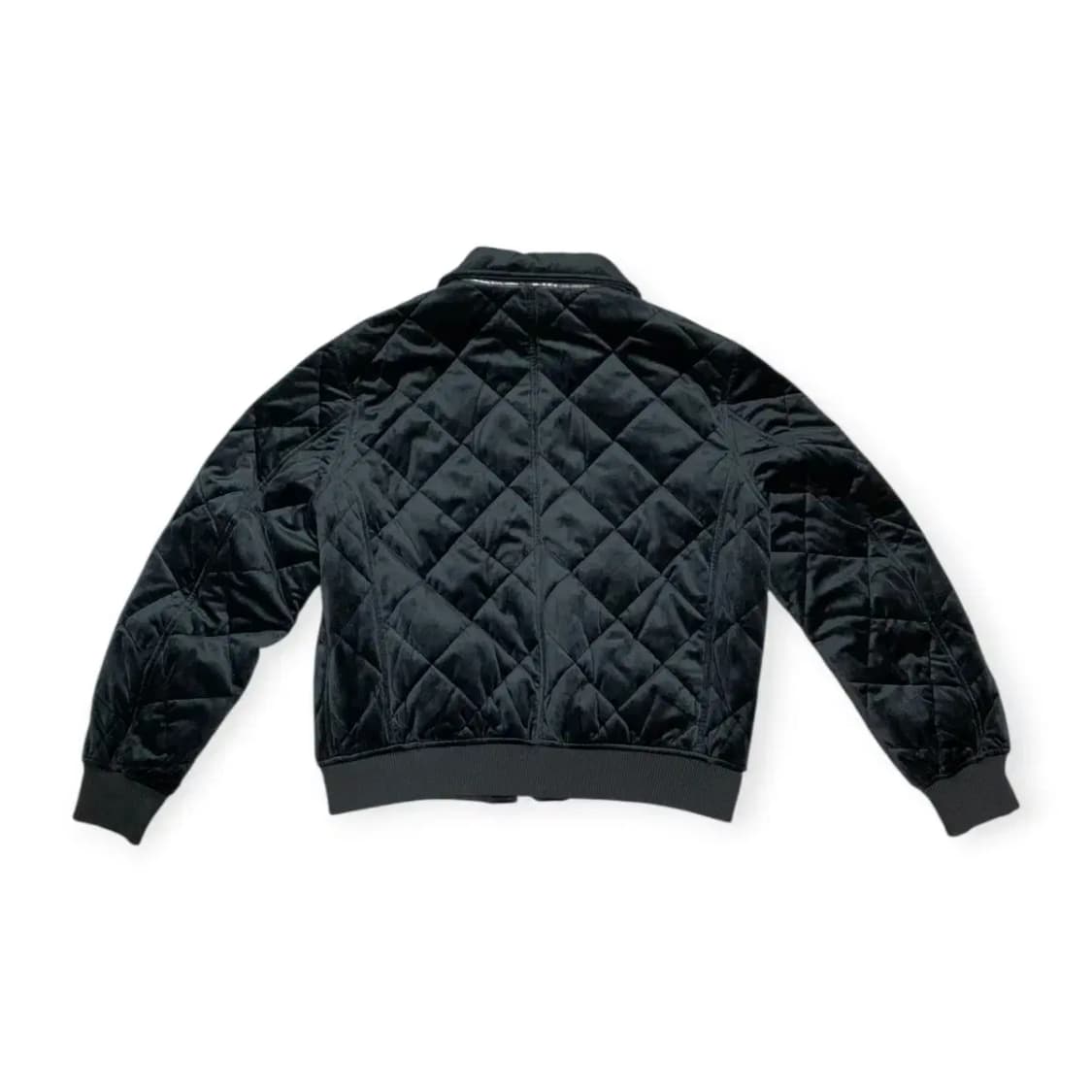 M)퀼팅 벨벳 벨루어 집업 자켓 벨루어 점퍼 코듀로이 자켓 상품이미지2