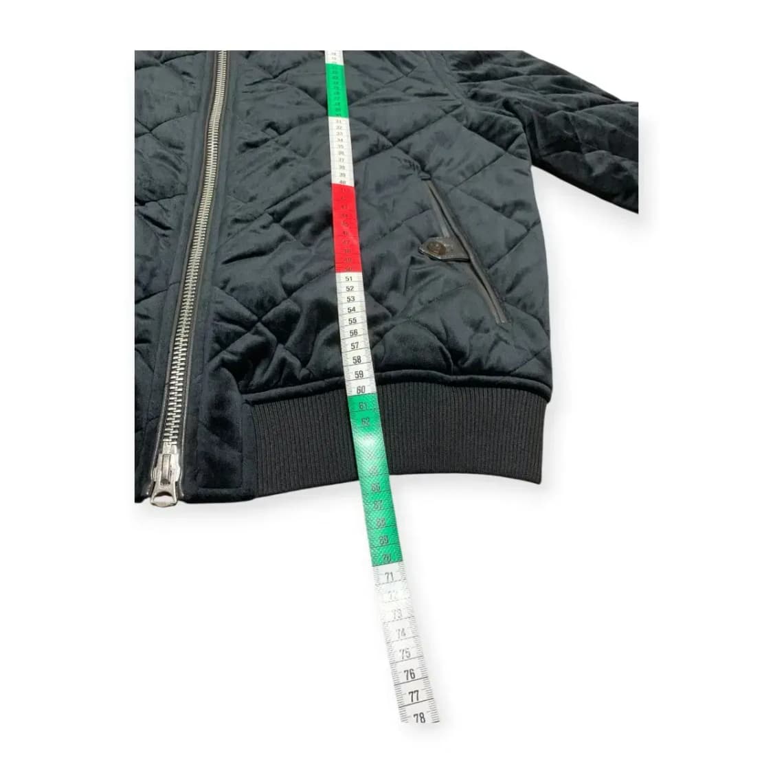 M)퀼팅 벨벳 벨루어 집업 자켓 벨루어 점퍼 코듀로이 자켓 상품이미지6