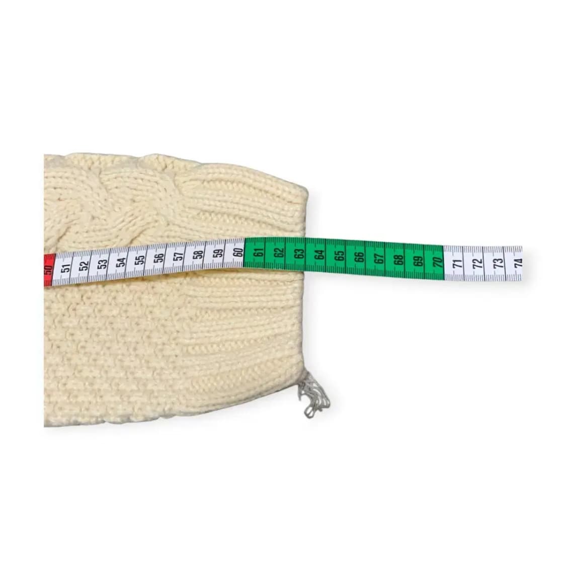 L)더무드 아이보리 꽈배기 니트 숄카라 가디건 상품이미지5