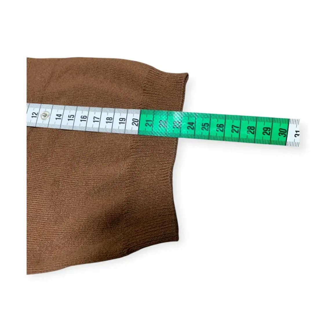 L)mood 브라운 카라넥 반팔 티셔츠 패턴셔츠 상품이미지7