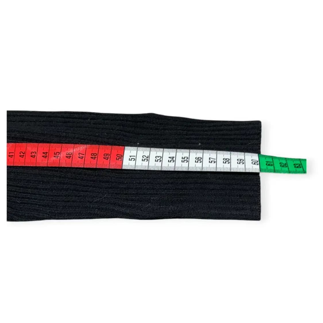 XL)블랙 골지 터틀넥 패턴 니트 긴팔 티셔츠 상품이미지7