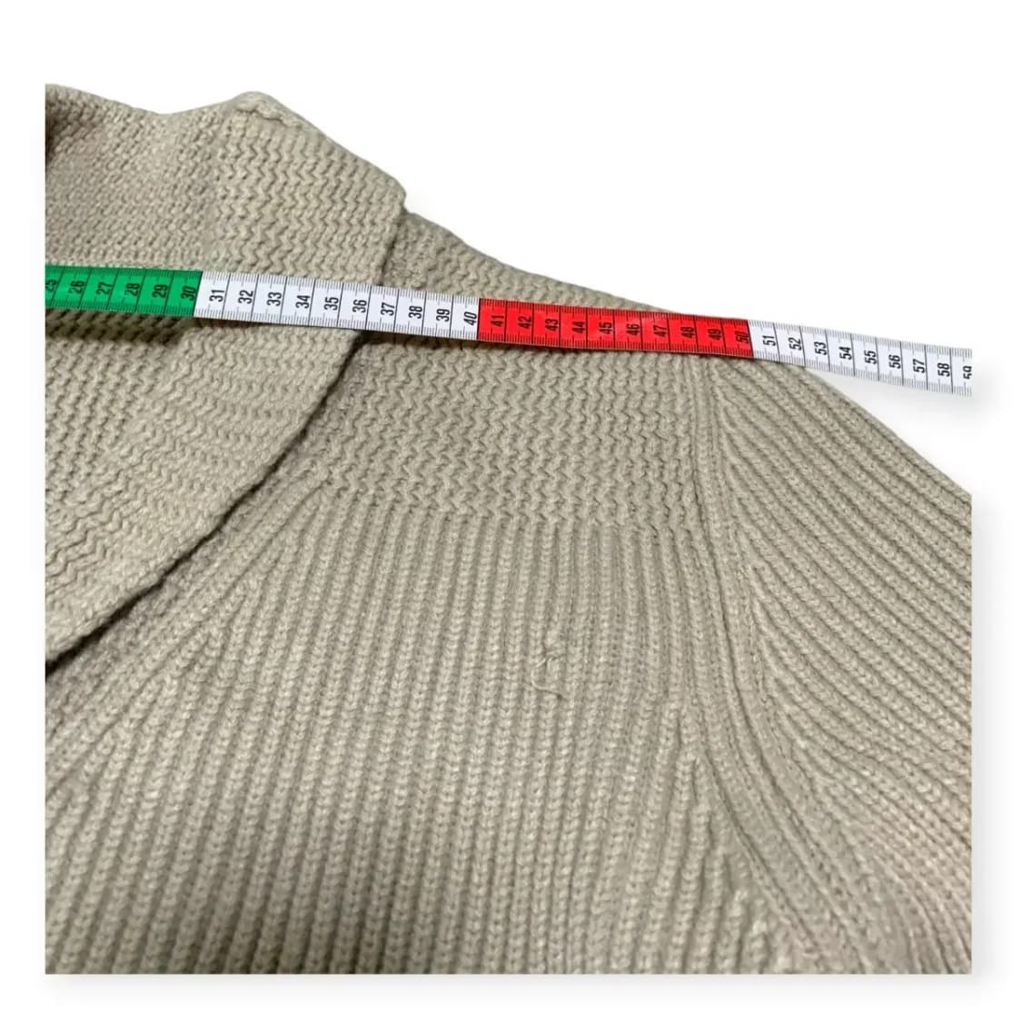 XL)그레이 숄칼라 니트 가디건 숄카라 스웨트 스웨터 단추 스냅 상품이미지4