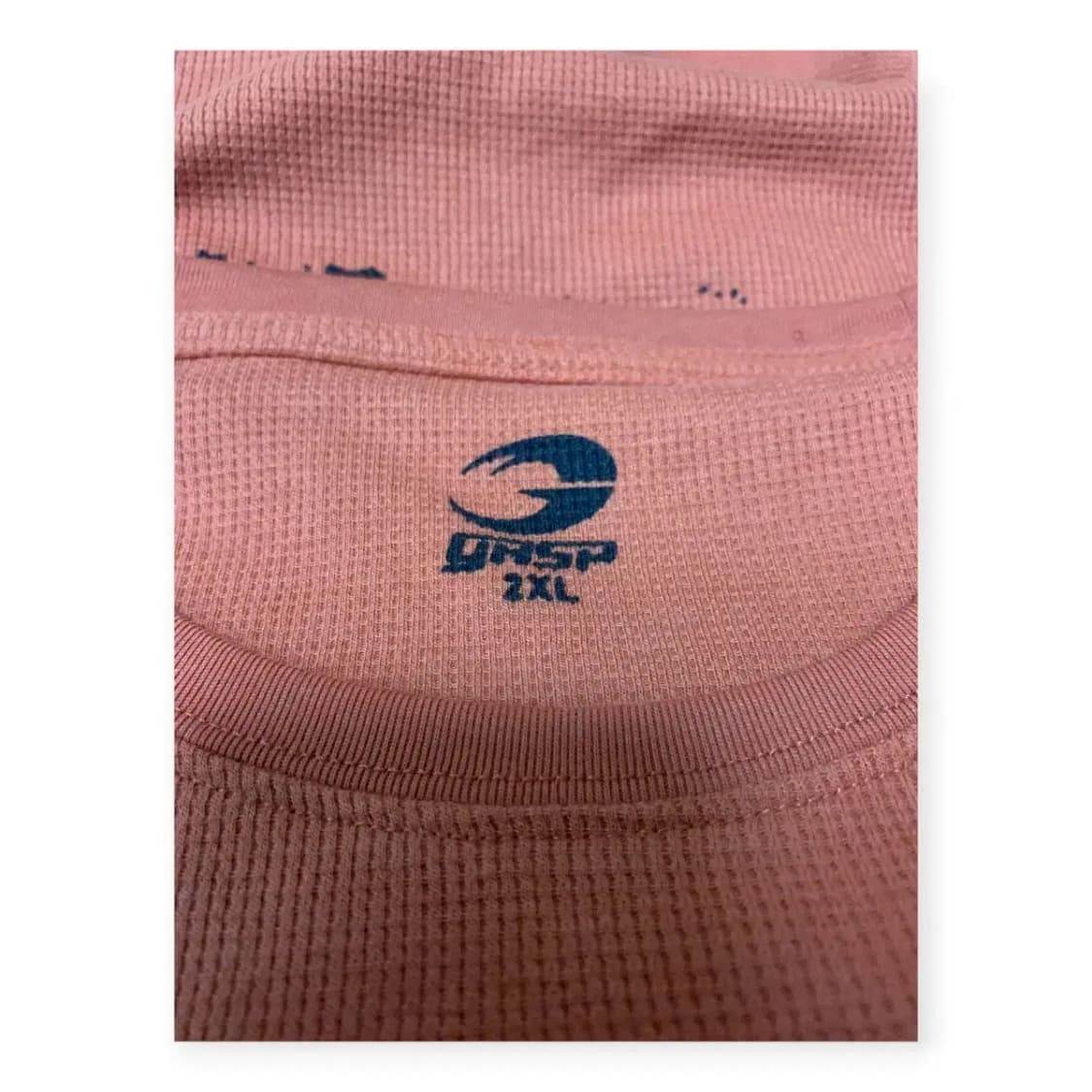 2XL)GASP INC. 백프린팅 오렌지색 반팔 티셔츠 상품이미지3