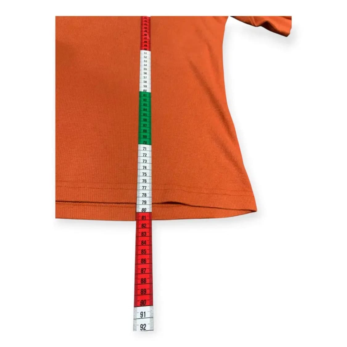 2XL)GASP INC. 백프린팅 오렌지색 반팔 티셔츠 상품이미지6