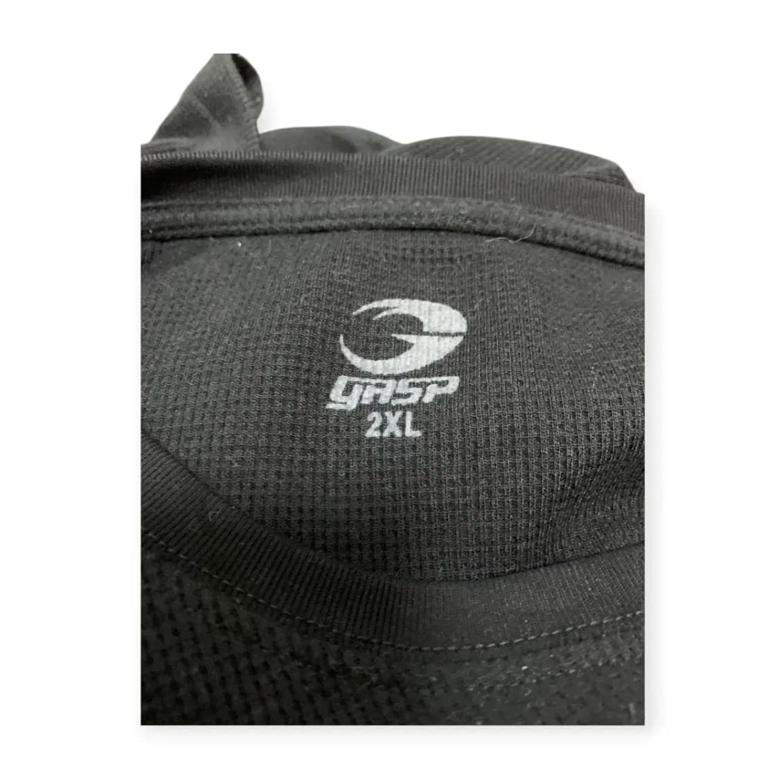 2XL)GASP INC. 백프린팅 블랙 반팔 티셔츠 상품이미지3