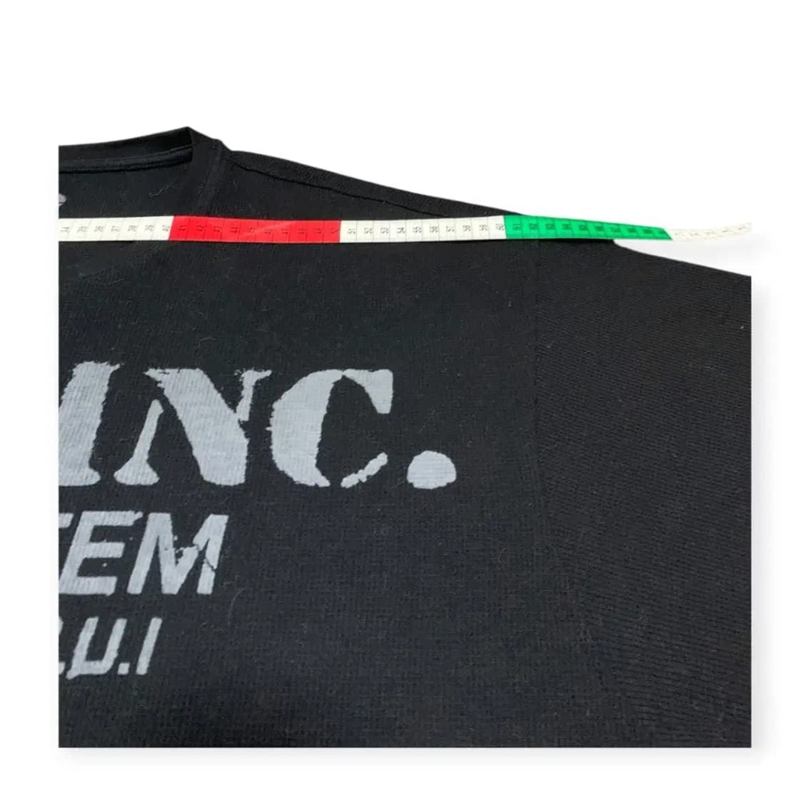 2XL)GASP INC. 백프린팅 블랙 반팔 티셔츠 상품이미지8