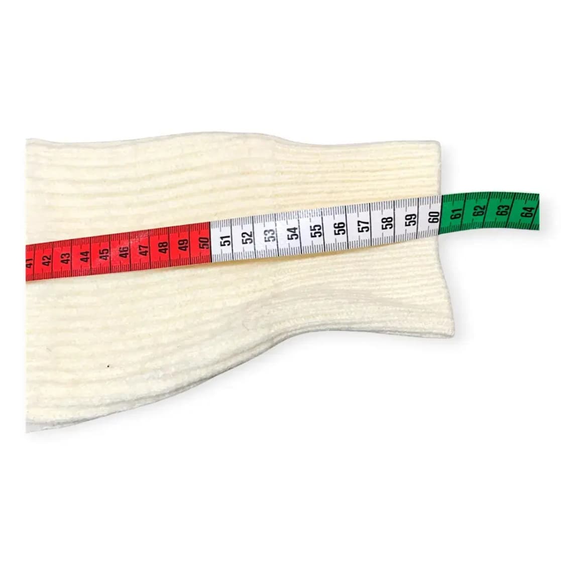 M)Mood 화이트 오버핏 하프넥 니트 집업 반집업 풀집업 상품이미지8