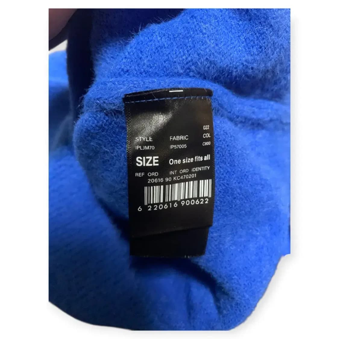 L)Mood 스카이블루 브이넥 긴팔 니트 파란색 상품이미지7