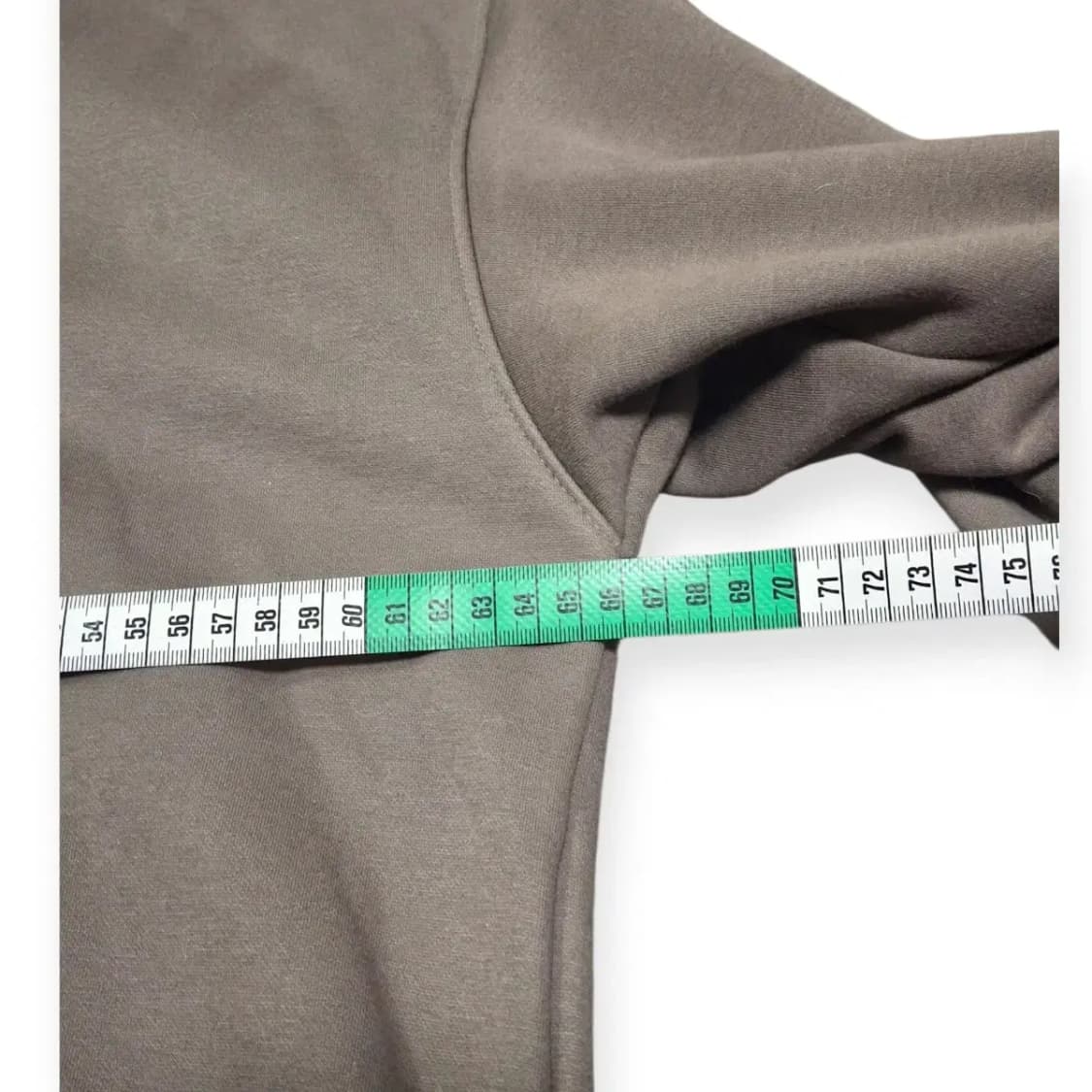 L)피어오브갓 피오갓 에센셜 밤색 오버핏 후드 티셔츠 상품이미지4