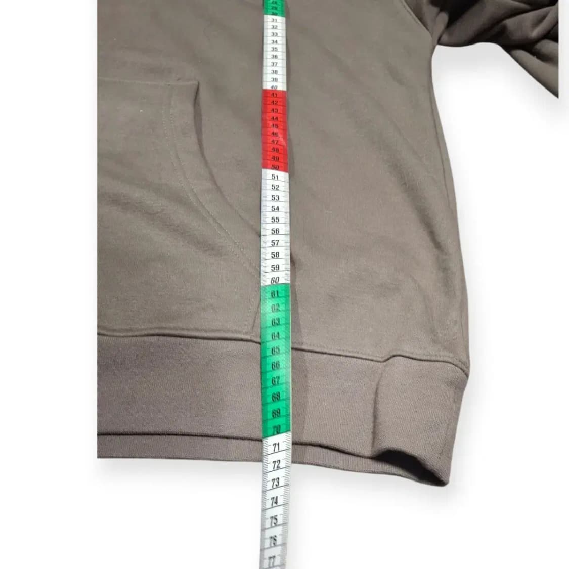 L)피어오브갓 피오갓 에센셜 밤색 오버핏 후드 티셔츠 상품이미지5