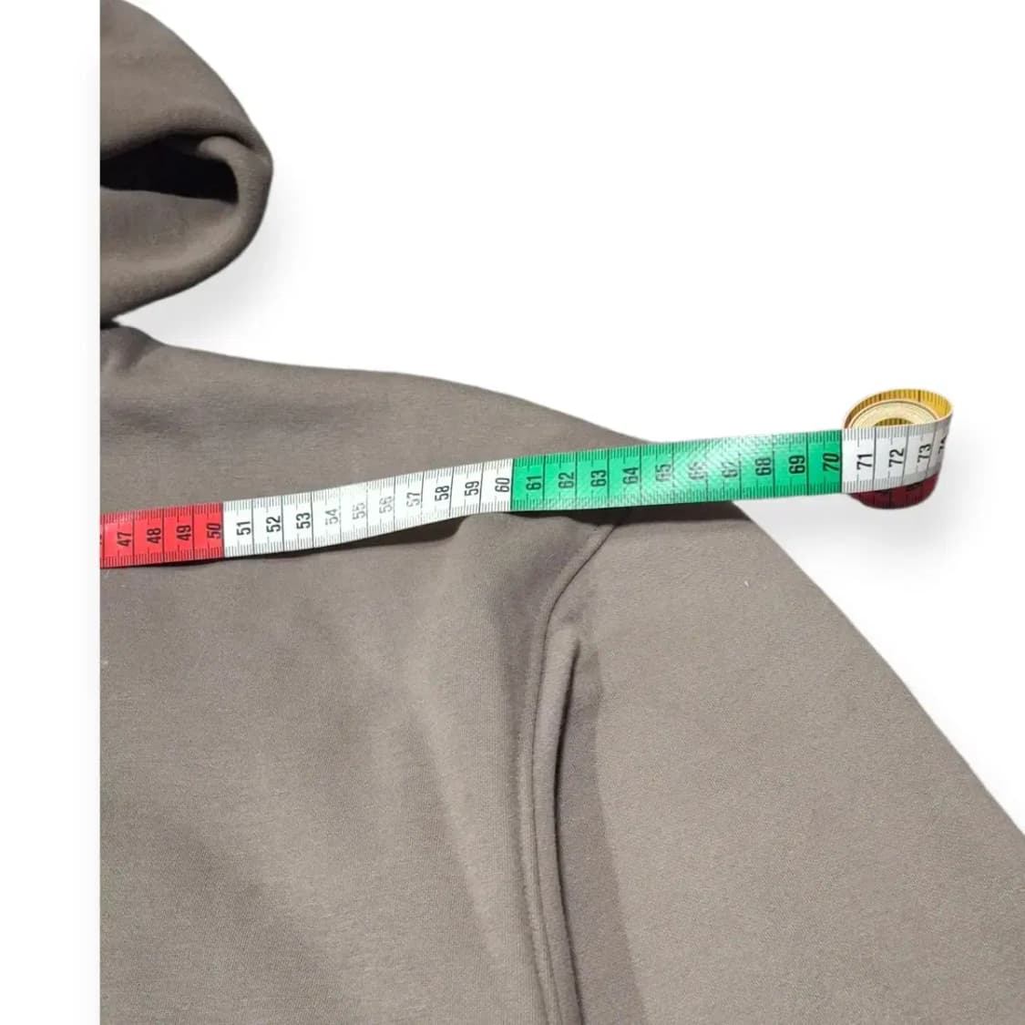 L)피어오브갓 피오갓 에센셜 밤색 오버핏 후드 티셔츠 상품이미지6