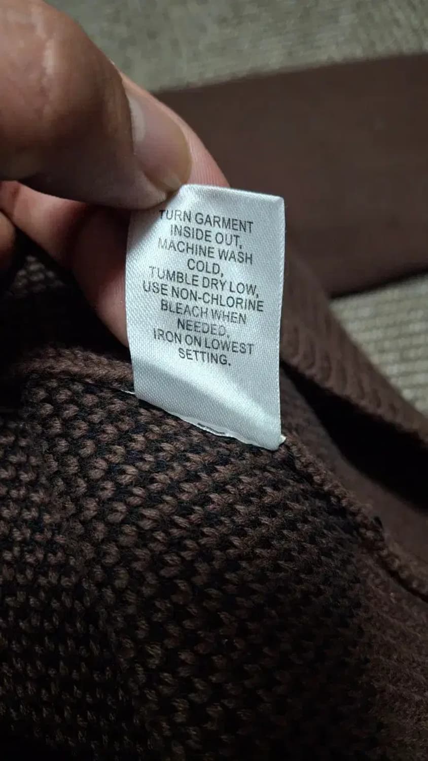 XL)피어오브갓 에센셜 오버핏 니트 브라운 상품이미지8