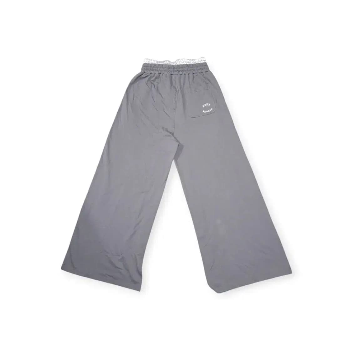 L)HDEX 회색 와이드 밴딩 트레이닝 트랙팬츠 스웻팬츠 상품이미지2