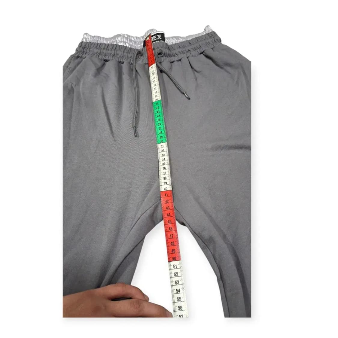 L)HDEX 회색 와이드 밴딩 트레이닝 트랙팬츠 스웻팬츠 상품이미지5