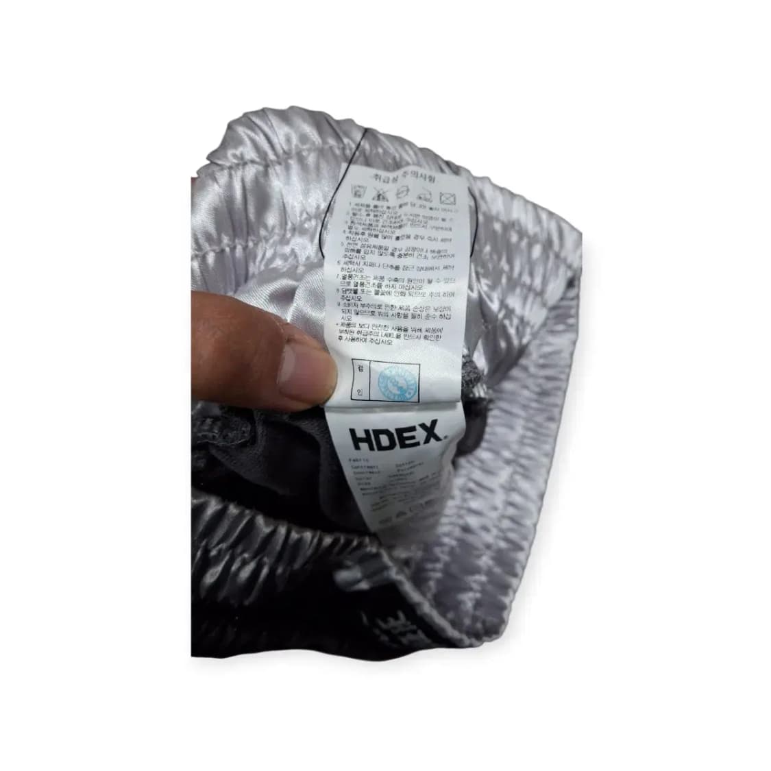 L)HDEX 회색 와이드 밴딩 트레이닝 트랙팬츠 스웻팬츠 상품이미지7