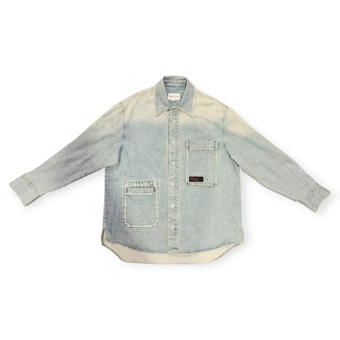 48)솔리드옴므 21SS 데님자켓 데님셔츠 워크셔츠 상품이미지2