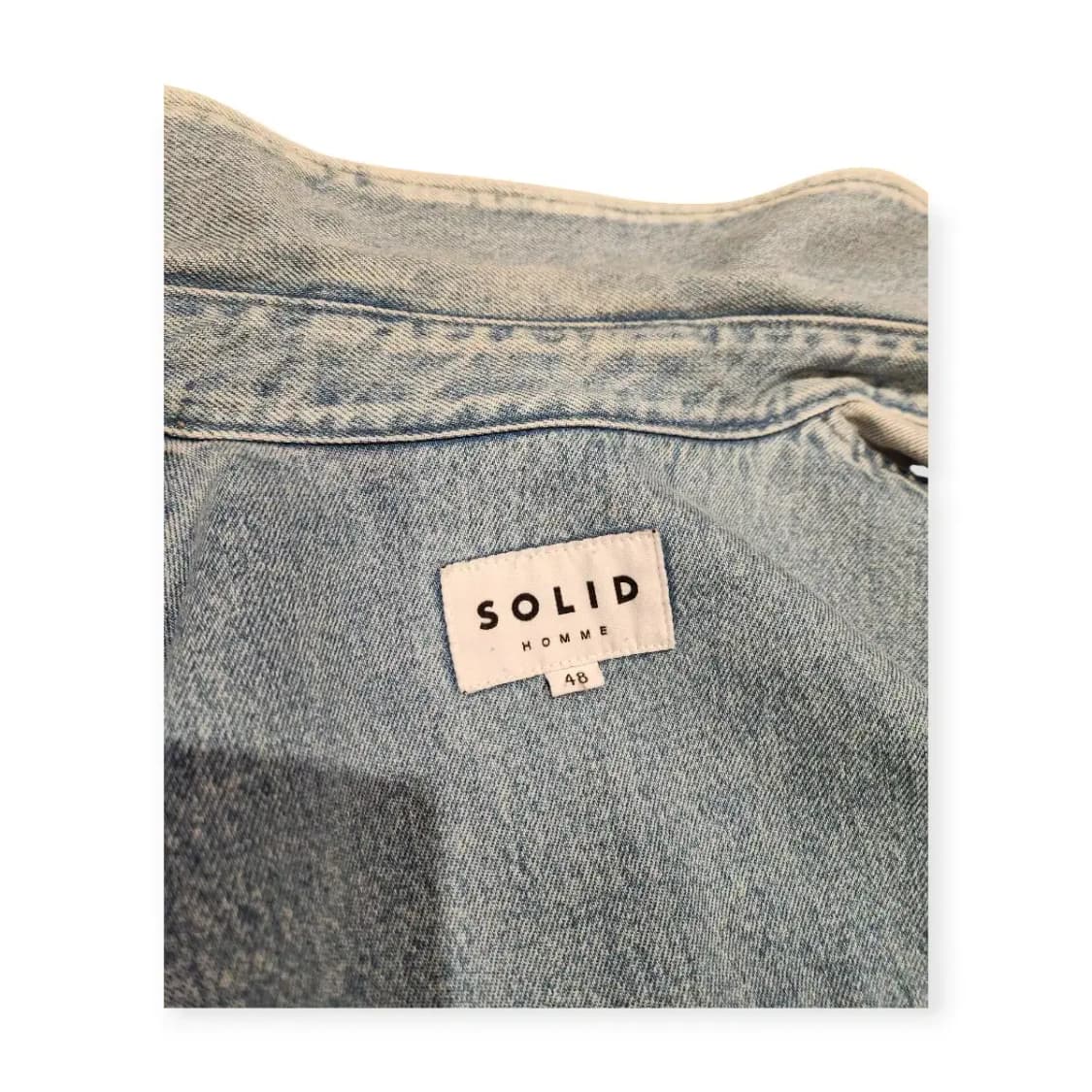 48)솔리드옴므 21SS 데님자켓 데님셔츠 워크셔츠 상품이미지6