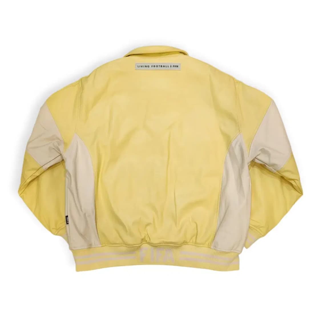 L)FIFA 1904 옐로우 스타디움 가죽자켓 옐로우 상품이미지2
