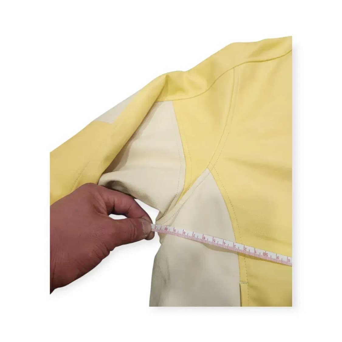 L)FIFA 1904 옐로우 스타디움 가죽자켓 옐로우 상품이미지7