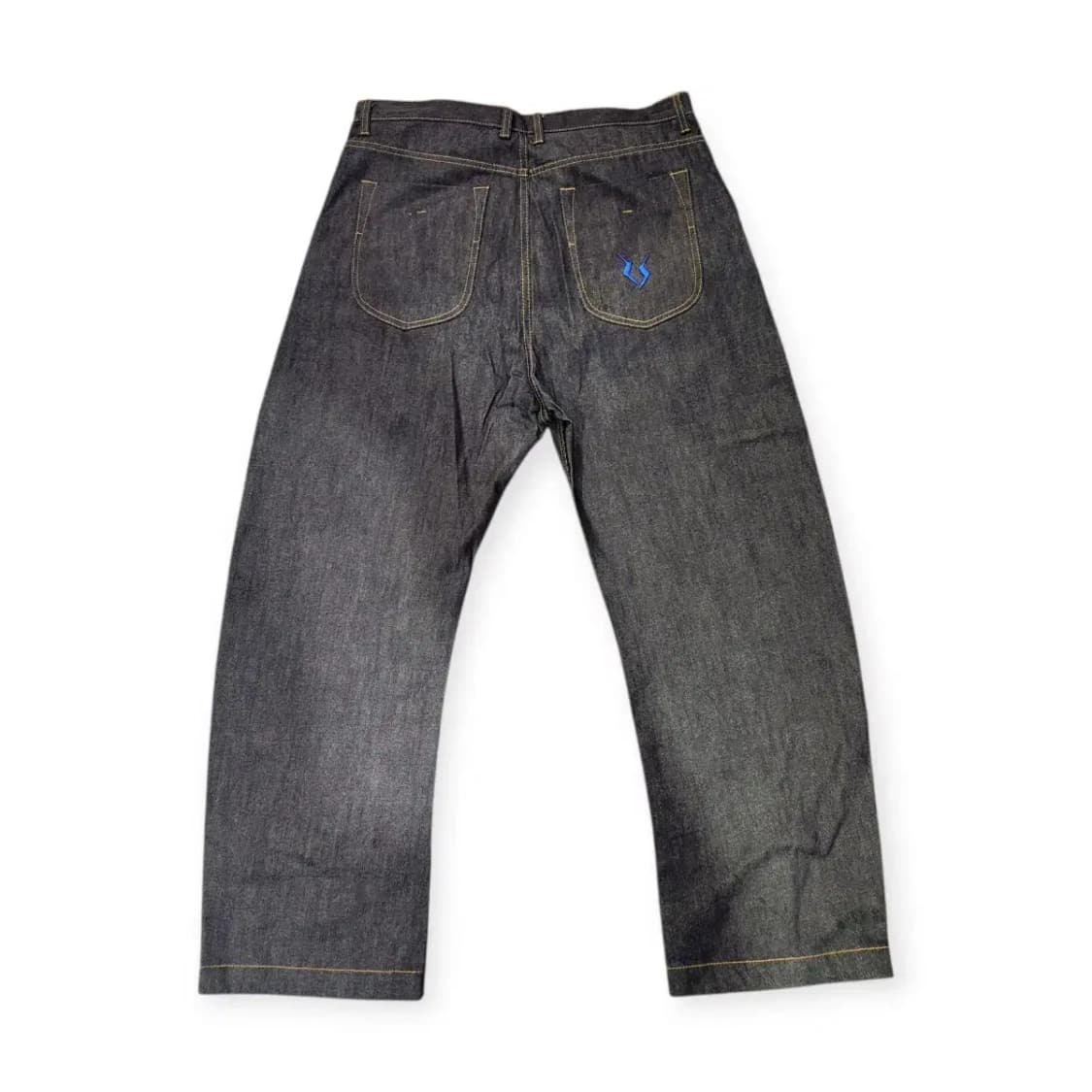 3size)아워포포켓츠 인디고 데님 팬츠 와이드팬츠 상품이미지2